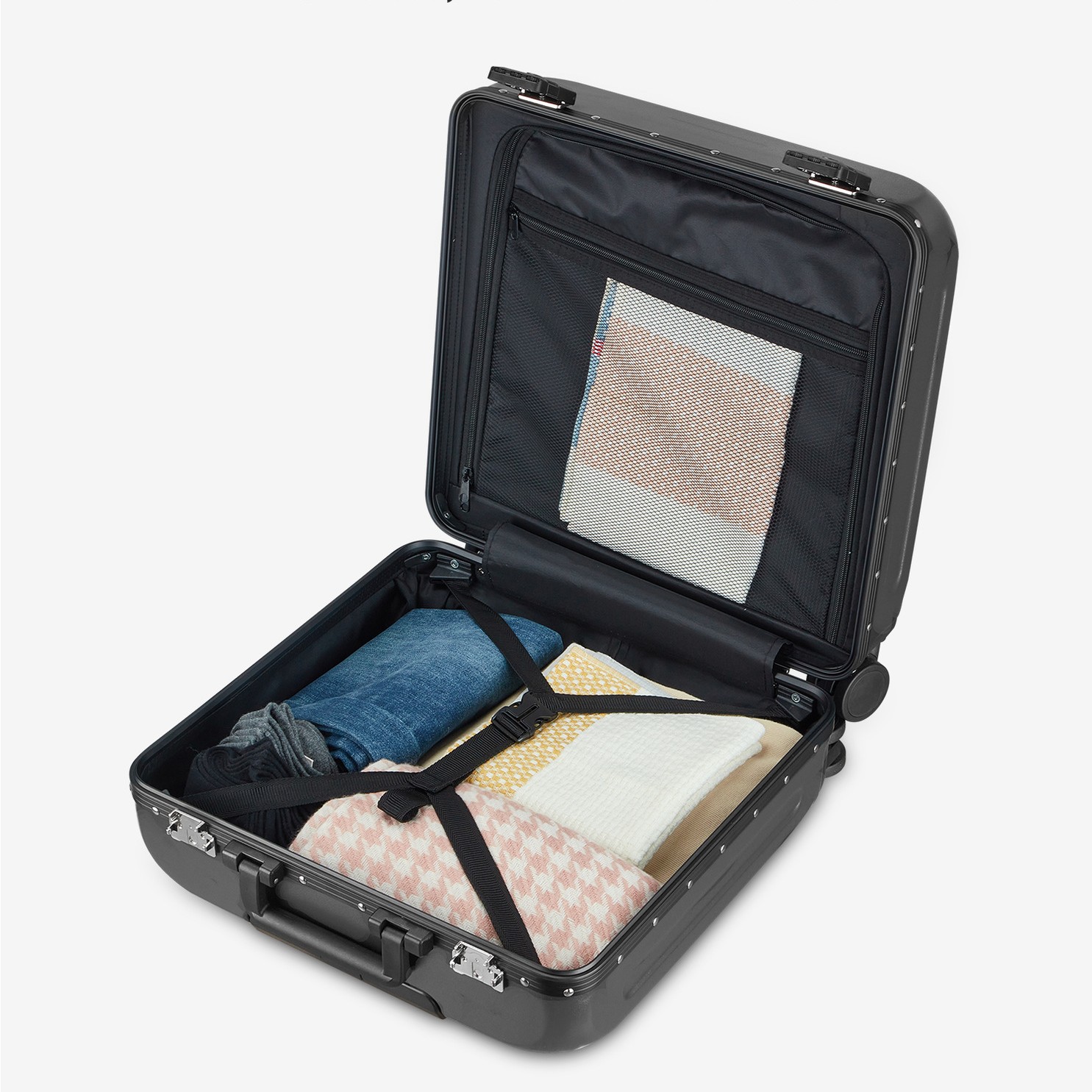 Aluminum Frame Boarding Suitcase