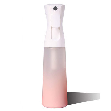 200ml 250ml 300ml pink continuous spray bottle white with logo