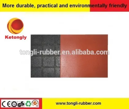 Gym rubber flooring ,10mm-50mm rubber floor tile .rubber floor mat