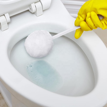 Disposable Toilet Bowl Brush and Detergent Cleaning Video