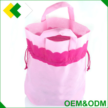 OEM&ODM factory price drawstring packaging christmas gift bag jewelry non woven cotton cartoon gift bag