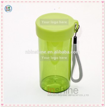 Promotional colorful plastic cup , plastic drinking cup with lid