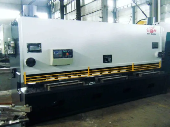 NC heavy-duty plate pendulum shearing machine