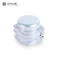 50g white square cosmetic cream bottle