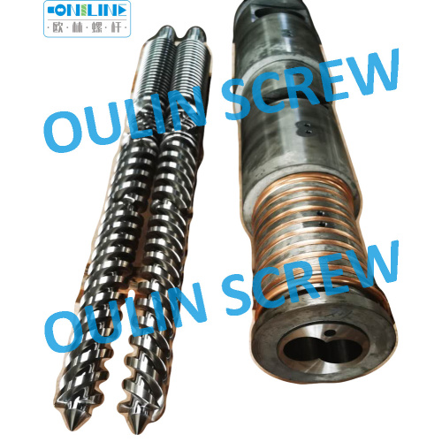 65/132 Twin Conical Screw Barrel for Gpm Extrusion