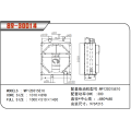 Customized New Generator Cooling Radiator Assembly Anti-Corrosion Thick Fin Core 120 Kw Fit for Weichai WP12D315E10