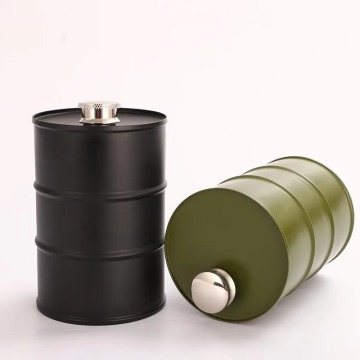 Modern Stainless Steel Cylindrical Wine Can