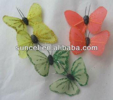 Silk Butterfly for Card Making