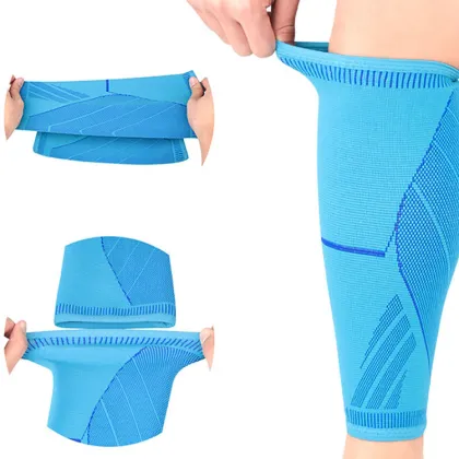 Running Athletics Compression Sleeves Leg Calf Exercise Knee Stabilizer Pads  For Arthritis
