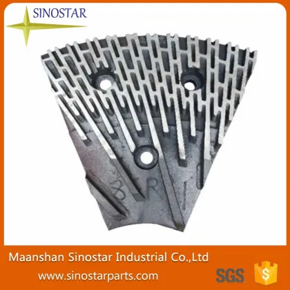 paper and pulp industry refiner plate