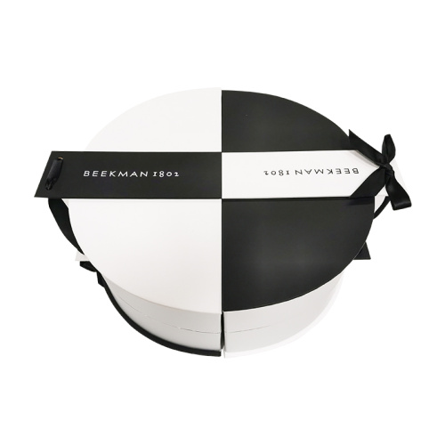 Semicircle book shaped box with flocking tray