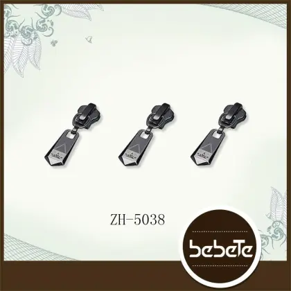 Unique design custom zinc ally zipper slider puller design