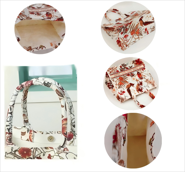 HOT Style Full Print Cotton Shopping Bag