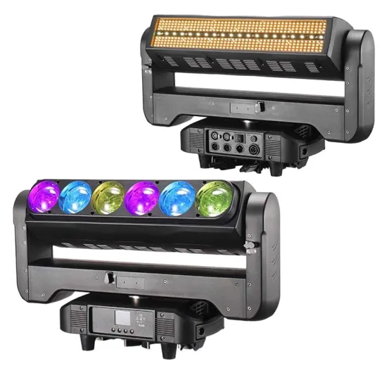 660DZ 6*60W Moving Head Light LED WASH Strobe for Disco Party Lighting
