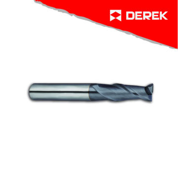 Carbide End Mill 2 Flutes With Radius Standard Length