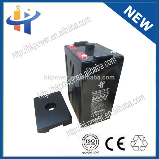 Commercial & Industrial solar power storage gel battery 2v 500ah