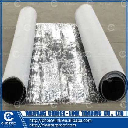 cold applied 3mm self adhesive waterproof membrane