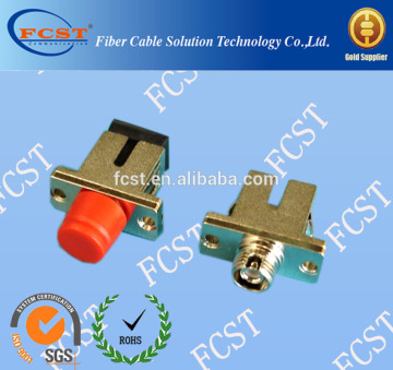 FTTH DIN--SC Hybrid Fiber Optic Adaptor/ Duplex Adaptor