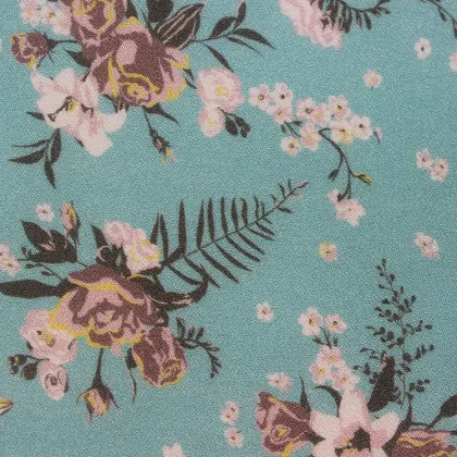 Printed 100% Rayon Crepe Viscose Rayon Fabric