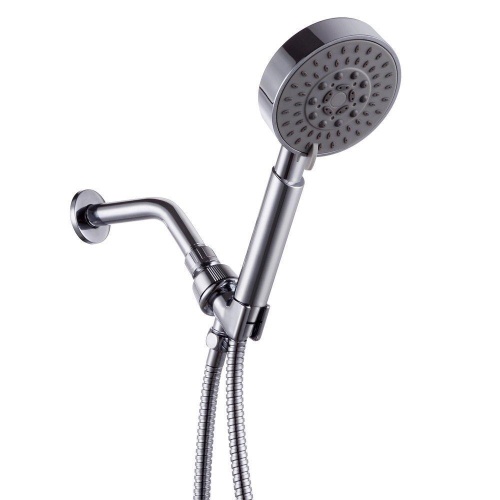 Handheld expose change jet shower head with mist function