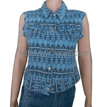 ladies fashion denim jacket