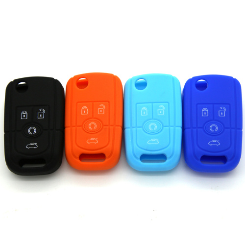 Buick 4 buttons silicon car key cover