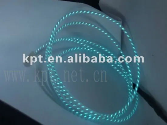 electroluminescent flexible neon el wire