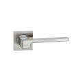 Satin nickel zinc alloy front door handle