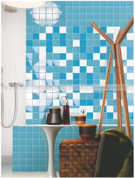 hotsale beautiful colors ceramic tile designs small bathrooms floor and wall tiles 20x20 10x10 10x20cm
