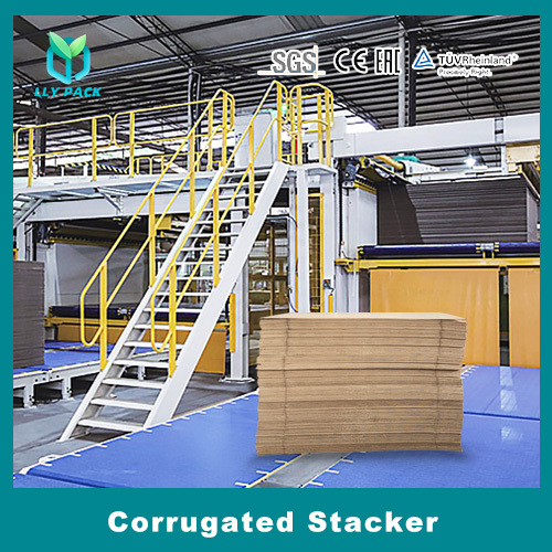 High Speed Corrugated Line Machinery Automatic Stacker