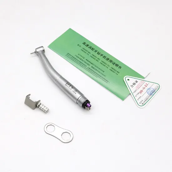 Medical High Speed Turbine Self-Illuminated 4-Hole Dental Handpiece for Clinics