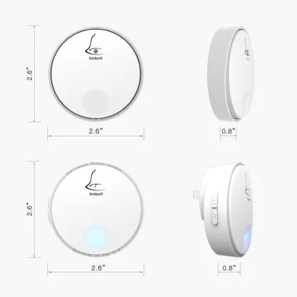 Linbell G2 wireless ring smart doorbell system for apartment