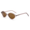 Retro Oval Acetate Sunglasses