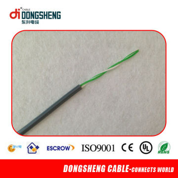 1 pair 24awg cat.5 utp cable With CE ROHS ISO Certificate