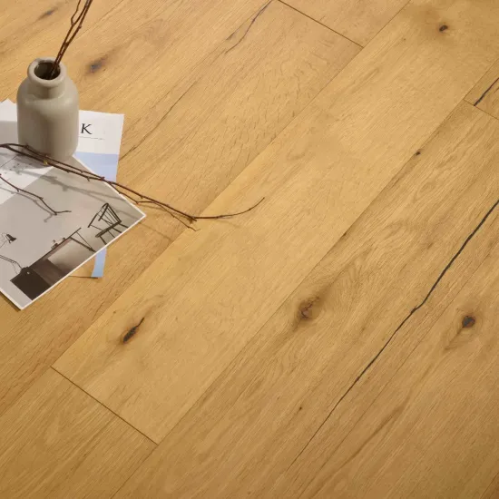 Natural Wood Grain Oak Timber Flooring