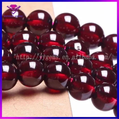 Brazil Garnet Stone Beads Bracelet Natural Garnet Price Per Carat