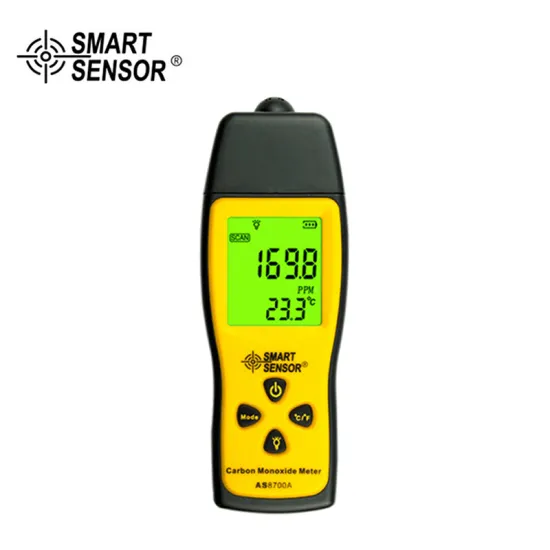 Handheld Carbon Monoxide Meter Portable CO Gas leak Detector Gas Analyzer High Precision detector de gas Monitor tester 1000ppm