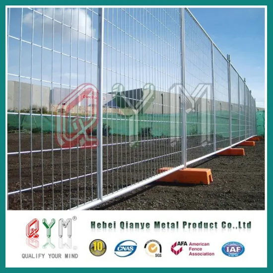High Security PVC Coated Construction Temporary Fence/ Portable Temporary Fencing
