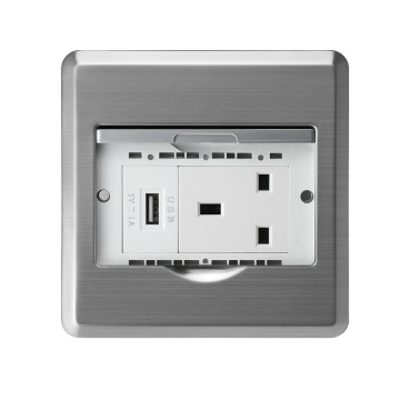 Υψηλής ποιότητας Universal American Standard Multimedia Floor Socket Cat6 Embedded Box