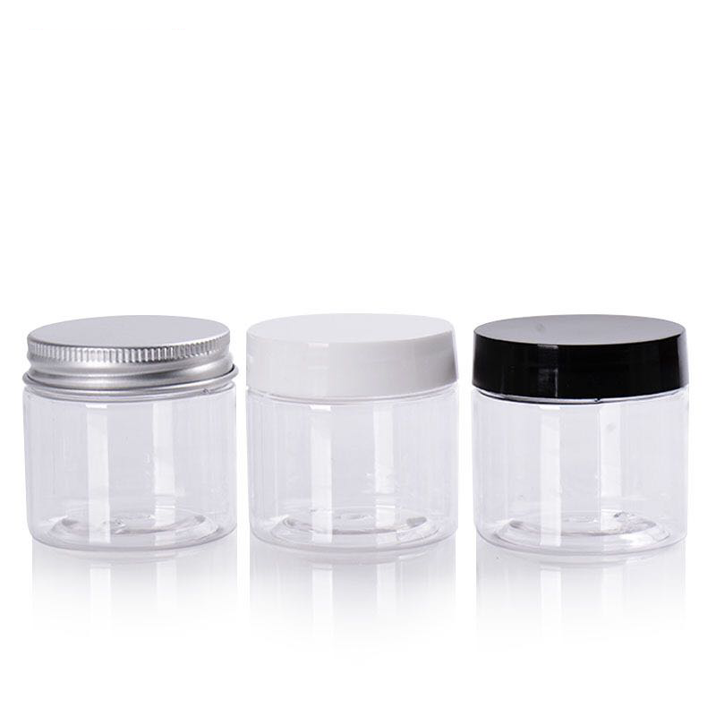 pet cosmetic cream jar plastic