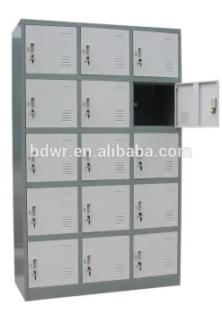 Knocked-down High Quality 15 Door Clothing Locker