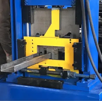 Adjustable roll forming C Section Floor Beam rollformer