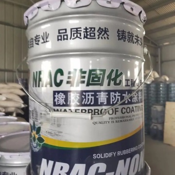 Non curing rubber asphalt waterproof coating