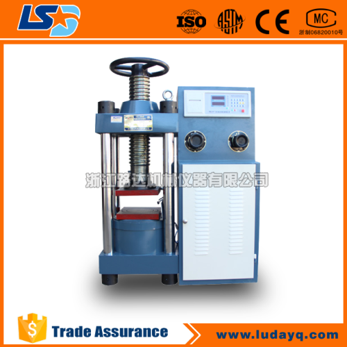 hydraulic pressure testing machine manual type