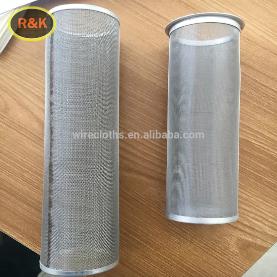 The most popular stainless steel wire mesh cylinder filter