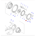 21N-27-31161 Cover geschikte graafmachine PC1250-7 reserveonderdelen