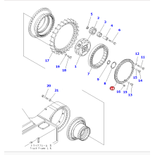 21N-27-31161 Copertura Adatto Excavator PC1250-7 Parti di ricambio