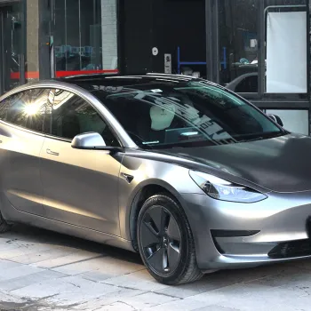 Air Bubble Free Removable Matte Metallic Vinyl Wrap for Cars