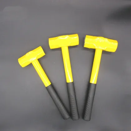 Octagonal Shockproof Hose Handle Hammer - Hot Selling Rubber Sledge Hammer Tool