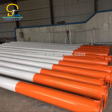 Hot-dip Galvanized Steel Street Light Pole With Arm